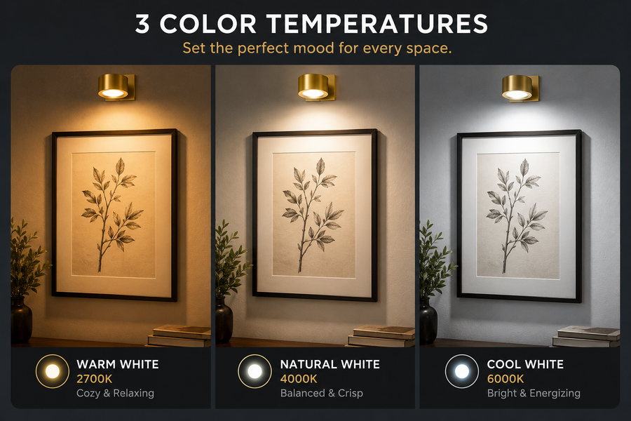 Three moods, one light